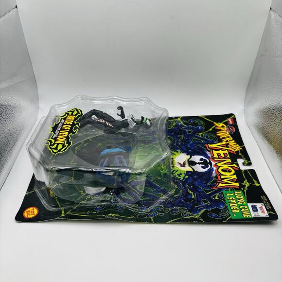 1997 ToyBiz Marvel Spider-Man Bride of Venom Along Came a Spider Sealed on card - Picture 10 of 14